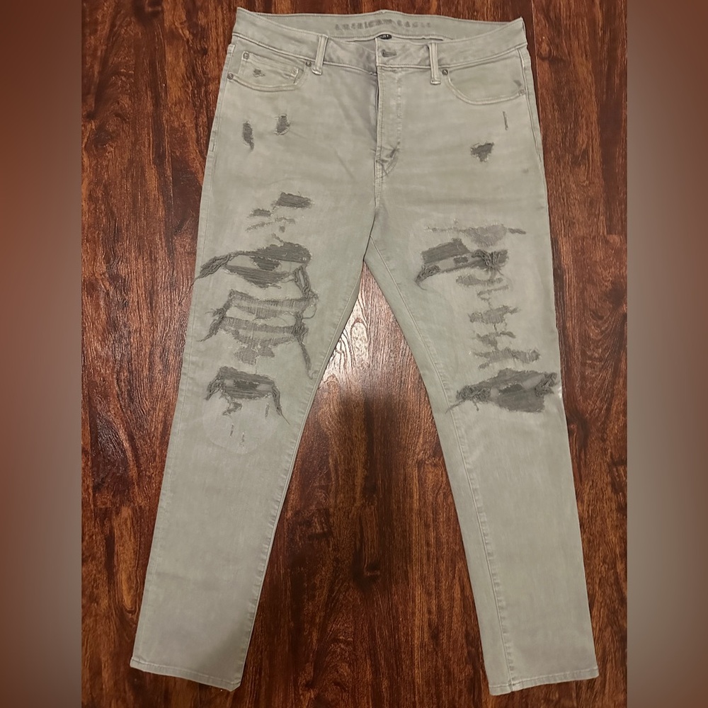 AE Outfitters Slim fit distressed jeans